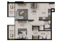 1 bedroom apartment